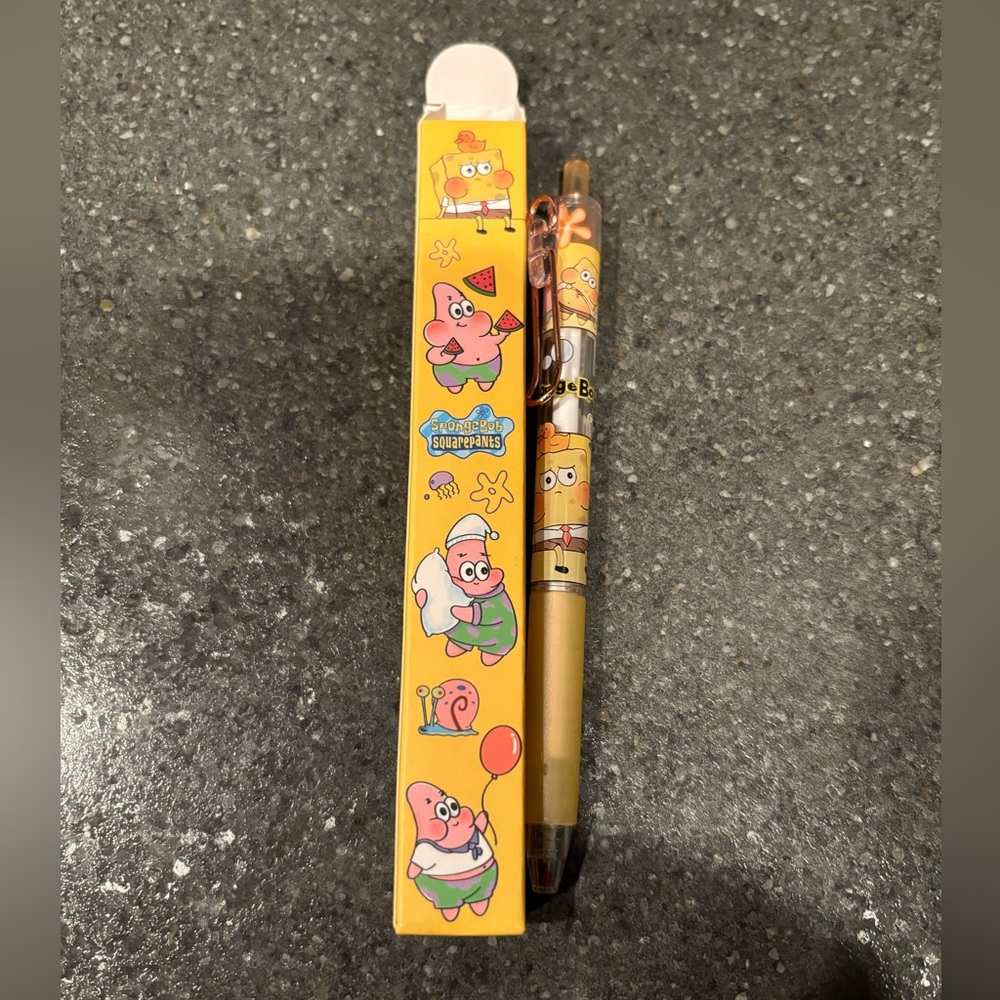 🌻FREE w/ Purchase - SpongeBob Gel Pen